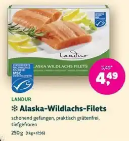 Denns BioMarkt LANDUR Alaska-Wildlachs-Filets Angebot