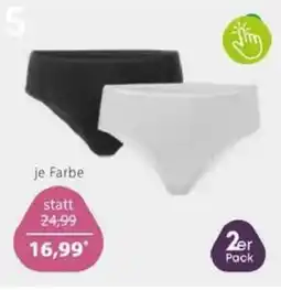 Denns BioMarkt Slip, 2-teilig | TARISSA Angebot