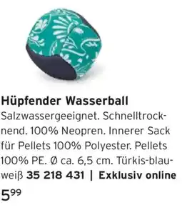 Tchibo Hüpfender Wasserball Angebot