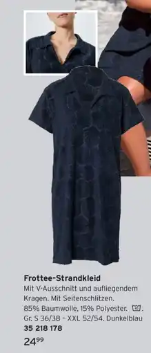 Tchibo Frottee-Strandkleid Angebot
