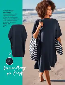 Tchibo 2-in-1-Badetuch und Poncho Angebot