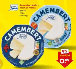 Netto Marken-Discount GUTES Land Camembert leicht - Reich an Protein Angebot