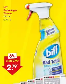 Netto Marken-Discount biff Badreiniger Zitrone Angebot