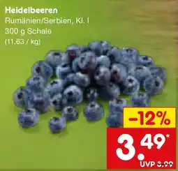 Netto Marken-Discount Heidelbeeren Angebot