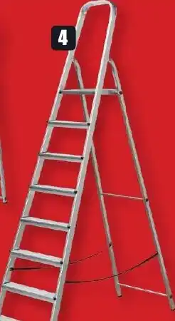 B1 Discount Baumarkt Alu-Haushaltsleiter Angebot