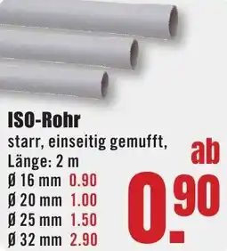 B1 Discount Baumarkt ISO-Rohr Angebot