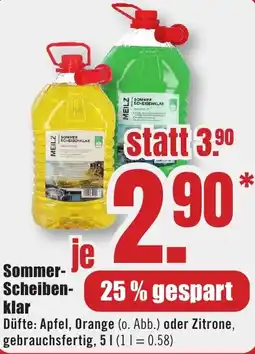 B1 Discount Baumarkt Sommer Scheibenklar Angebot