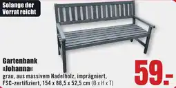 B1 Discount Baumarkt Gartenbank Johanna Angebot