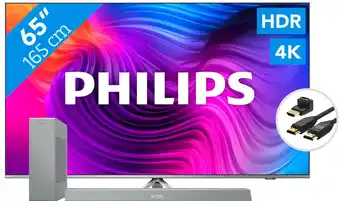 Coolblue Philips 65PUS8506 - Ambilight (2021) + Soundbar + HDMI-Kabel Angebot