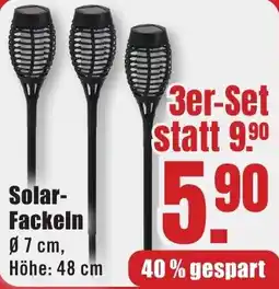 B1 Discount Baumarkt Solar Fackeln Angebot