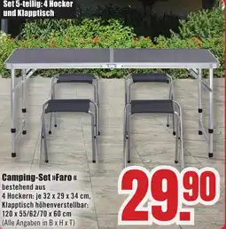 B1 Discount Baumarkt Camping-Set Faro Angebot