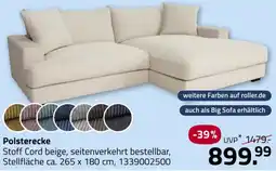 ROLLER Polsterecke Angebot