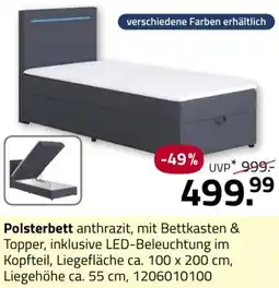 ROLLER Polsterbett Angebot