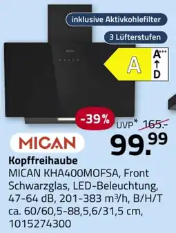 ROLLER Kopffreihaube MICAN KHA400MOFSA Angebot