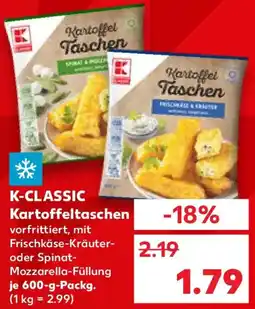 Kaufland K-CLASSIC Kartoffeltaschen Angebot