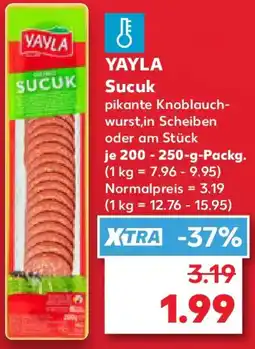 Kaufland YAYLA Sucuk Angebot