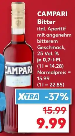 Kaufland CAMPARI Bitter Angebot