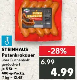 Kaufland STEINHAUS Putenkrakauer Angebot