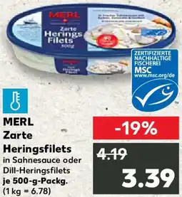 Kaufland MERL Zarte Heringsfilets Angebot