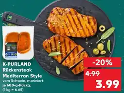 Kaufland K-PURLAND Rückensteak Mediterran Style Angebot