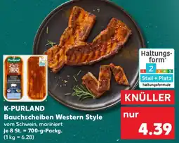 Kaufland K-PURLAND Bauchscheiben Western Style Angebot