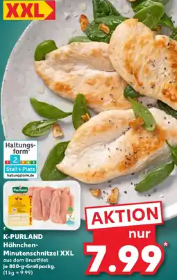 Kaufland K-PURLAND Hähnchen Minutenschnitzel XXL Angebot