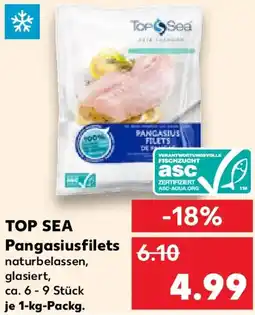 Kaufland TOP SEA Pangasiusfilets Angebot
