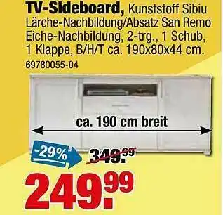 SB Lagerkauf Tv-sideboard Angebot