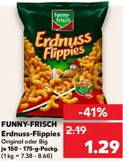 Kaufland FUNNY-FRISCH Erdnuss Flippies Angebot