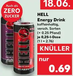 Kaufland HELL Energy Drink Angebot