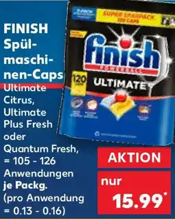 Kaufland FINISH Spülmaschinen Caps Angebot