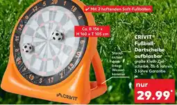Kaufland CRIVIT Fußball Dartscheibe aufblasbar Angebot