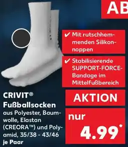 Kaufland CRIVIT Fußballsocken Angebot