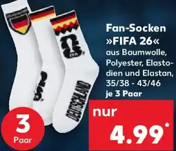 Kaufland Fan-Socken FIFA 26 Angebot