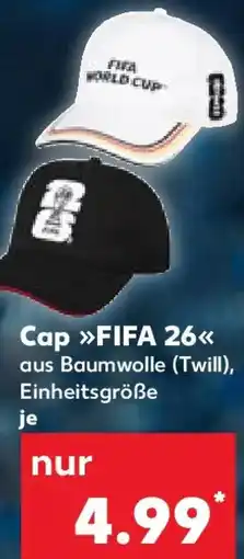 Kaufland Cap FIFA 26 Angebot