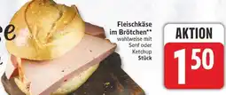 Edeka Fleischkäse im Brötchen Angebot
