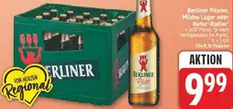 Edeka Berliner Pilsner, Mildes Lager oder Natur-Radler Angebot