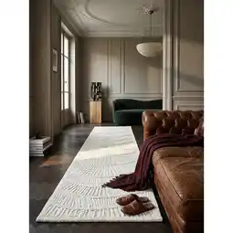 Netto Marken-Discount Läufer Hoch-Tief Weiß 80 x 230 cm - CARVE Kadima Design Angebot