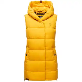Netto Marken-Discount NAVAHOO Damen Designer Steppweste ärmellose Weste mit Kapuze Madilynaa Angebot