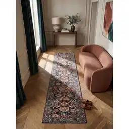 Netto Marken-Discount Läufer Hochflor Blau 60 x 230 cm - GLAZERT Kadima Design Angebot