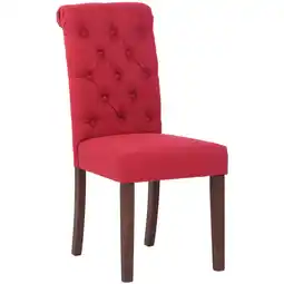 Netto Marken-Discount CLP Esszimmerstuhl Lisburn I Samt I Stoff I Polsterstuhl Gesteppt Chesterfield Design Angebot