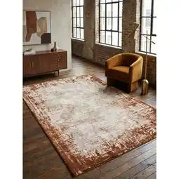 Netto Marken-Discount Teppich TIBER-Rieti, abstrakt, Terrakotta, 120 x 170 cm Angebot