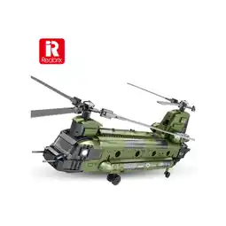 Netto Marken-Discount Reobrix 33031 CH-47 Transporthubschrauber Klemmbaustein 1458 Teile ab 14 Angebot