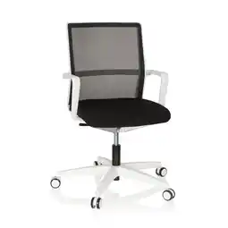 Netto Marken-Discount hjh OFFICE Profi Bürostuhl MOVE-TEC NET 3D W Stoff / Netzstoff mit Armlehnen Angebot