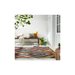 Netto Marken-Discount Outdoor-Teppich waschbar Bunt 200 x 290 cm - LUNE Kadima Design Angebot