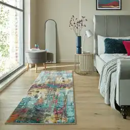 Netto Marken-Discount Läufer pflegeleicht Bunt 66 x 230 cm - FAL Kadima Design Angebot