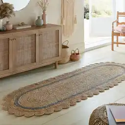 Netto Marken-Discount Läufer Jute Braun-Grau 80 x 230 cm - PLYM Kadima Design Angebot