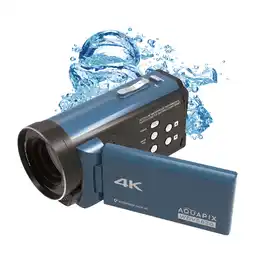 Netto Marken-Discount Aquapix WDV5630 Unterwasser DV-Camcorder Grau / Blau Angebot