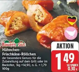 Edeka Bauern Gut Hähnchen Frischkäse-Röllchen Angebot