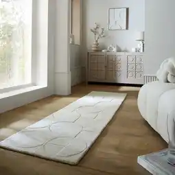 Netto Marken-Discount Läufer Wolle Elfenbein 60 x 230 cm - DEBEN Kadima Design Angebot